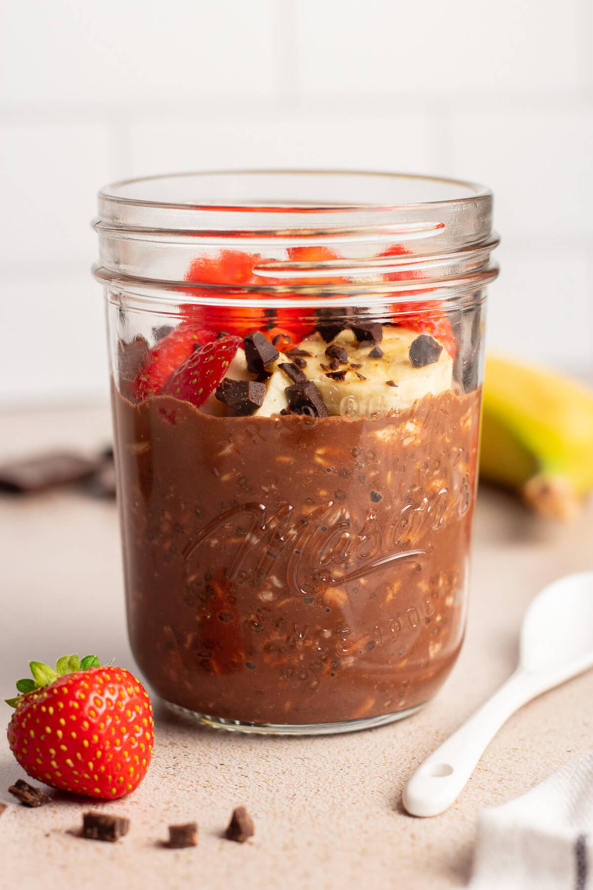 chocolate overnight oats