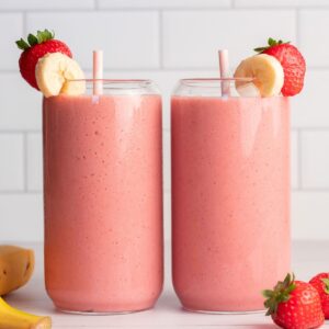 strawberry banana smoothie