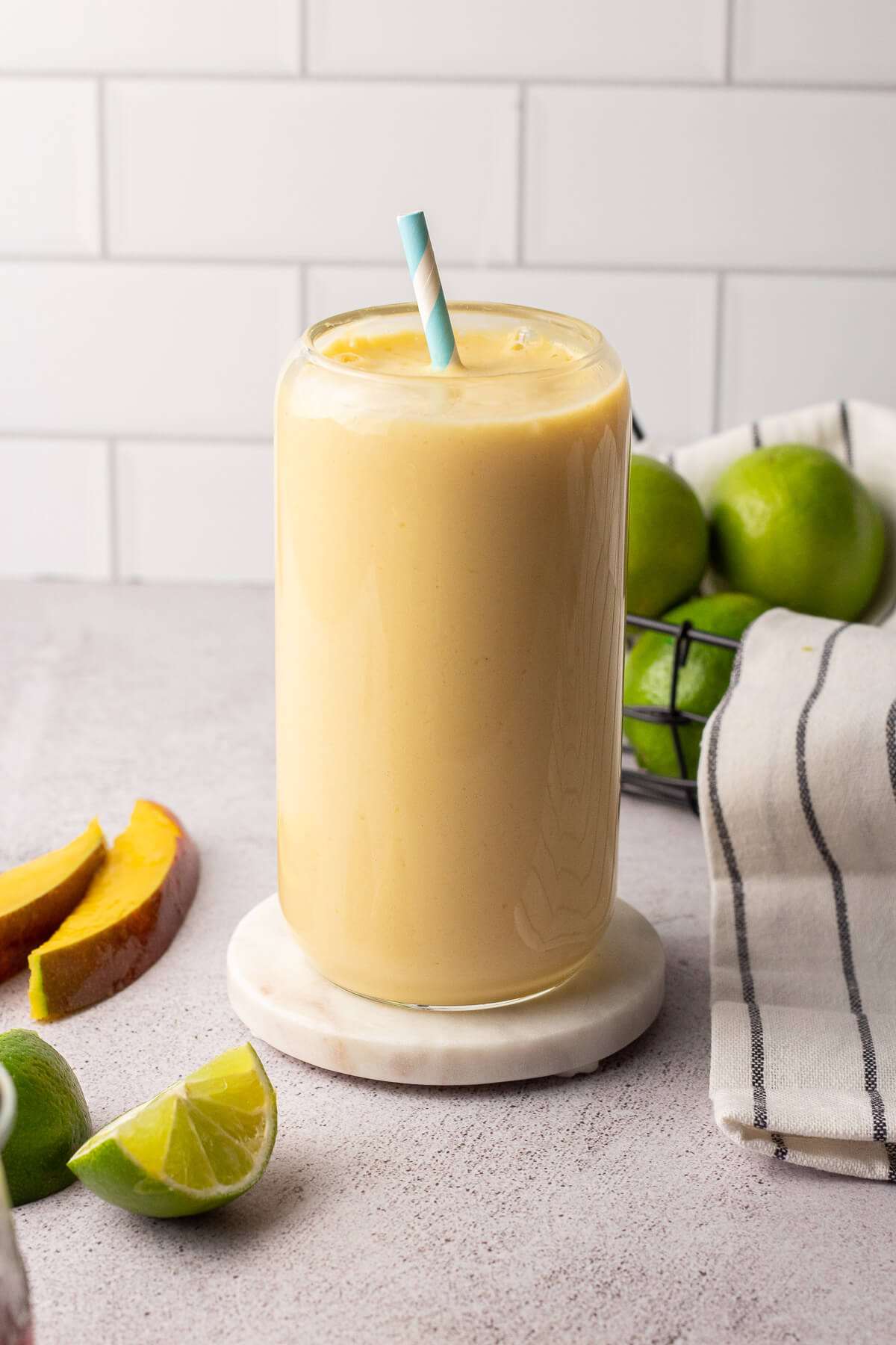 mango silken tofu smoothie