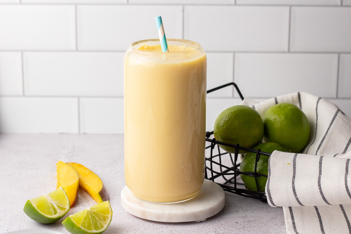 mango silken tofu smoothie